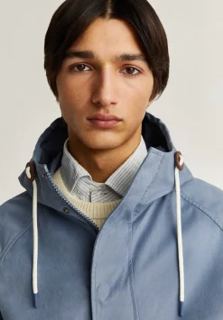 Scalpers Jackets And Jackets<Peach Touch Trench