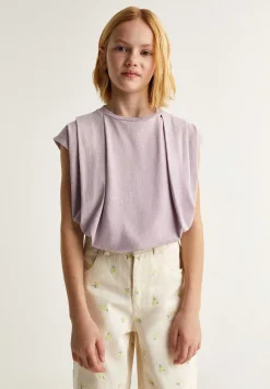 Scalpers Tshirts<Pleated Detail T-Shirt