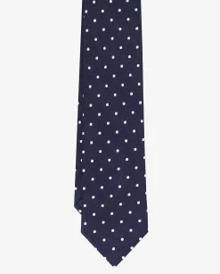 Scalpers Ties<Polka Dot Silk Tie