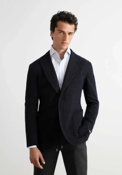 Scalpers American<Premium Cotton Spear Point Blazer