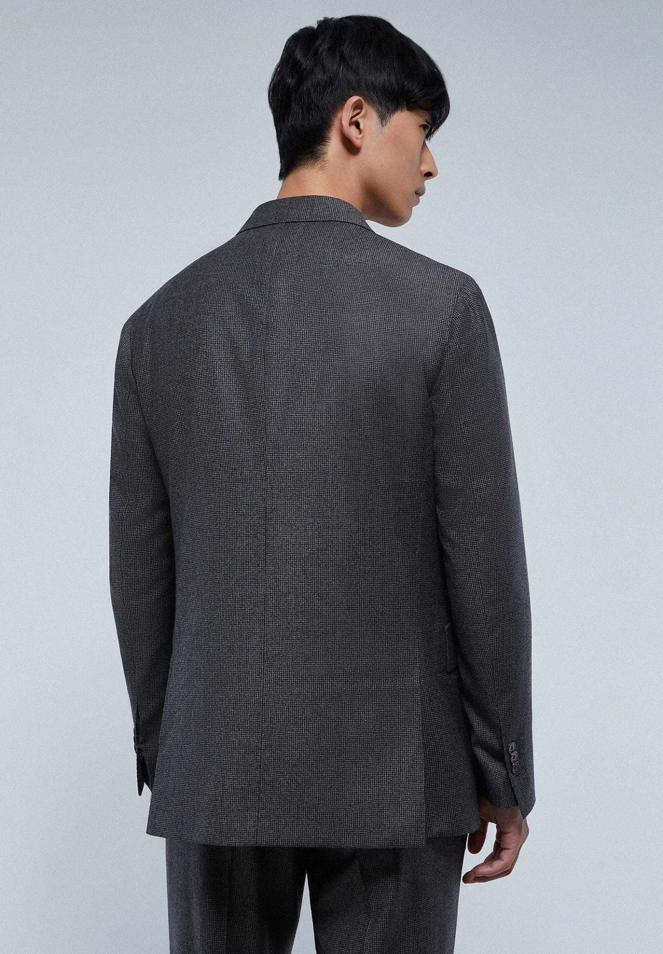 Scalpers Suits<Premium Gray Spearhead Checked Suit