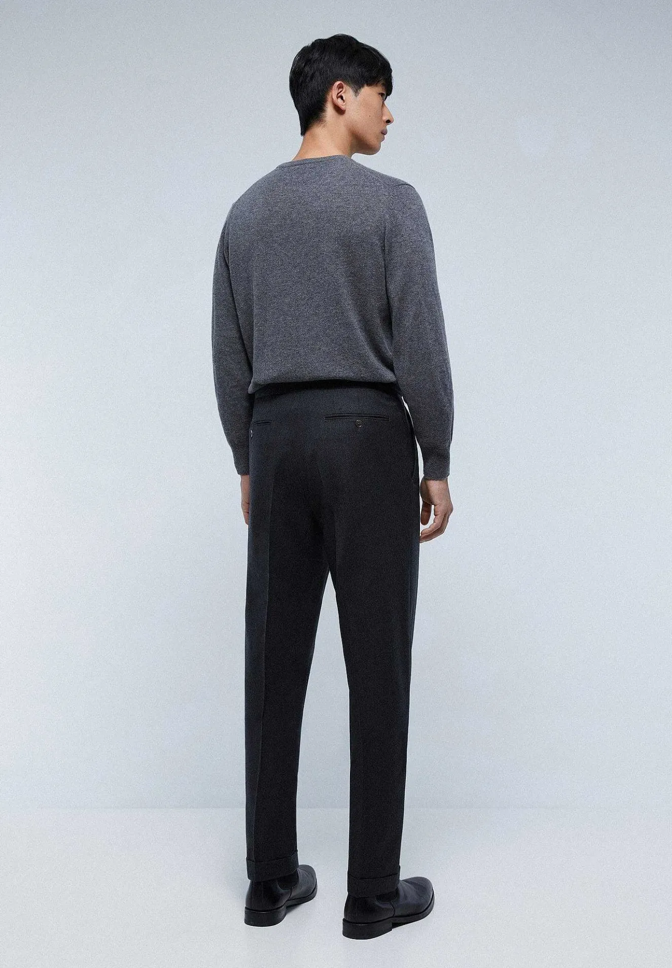 Scalpers Suits<Premium Gray Wool Suit
