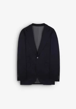 Scalpers Suits<Premium Navy Blue Wool Suit