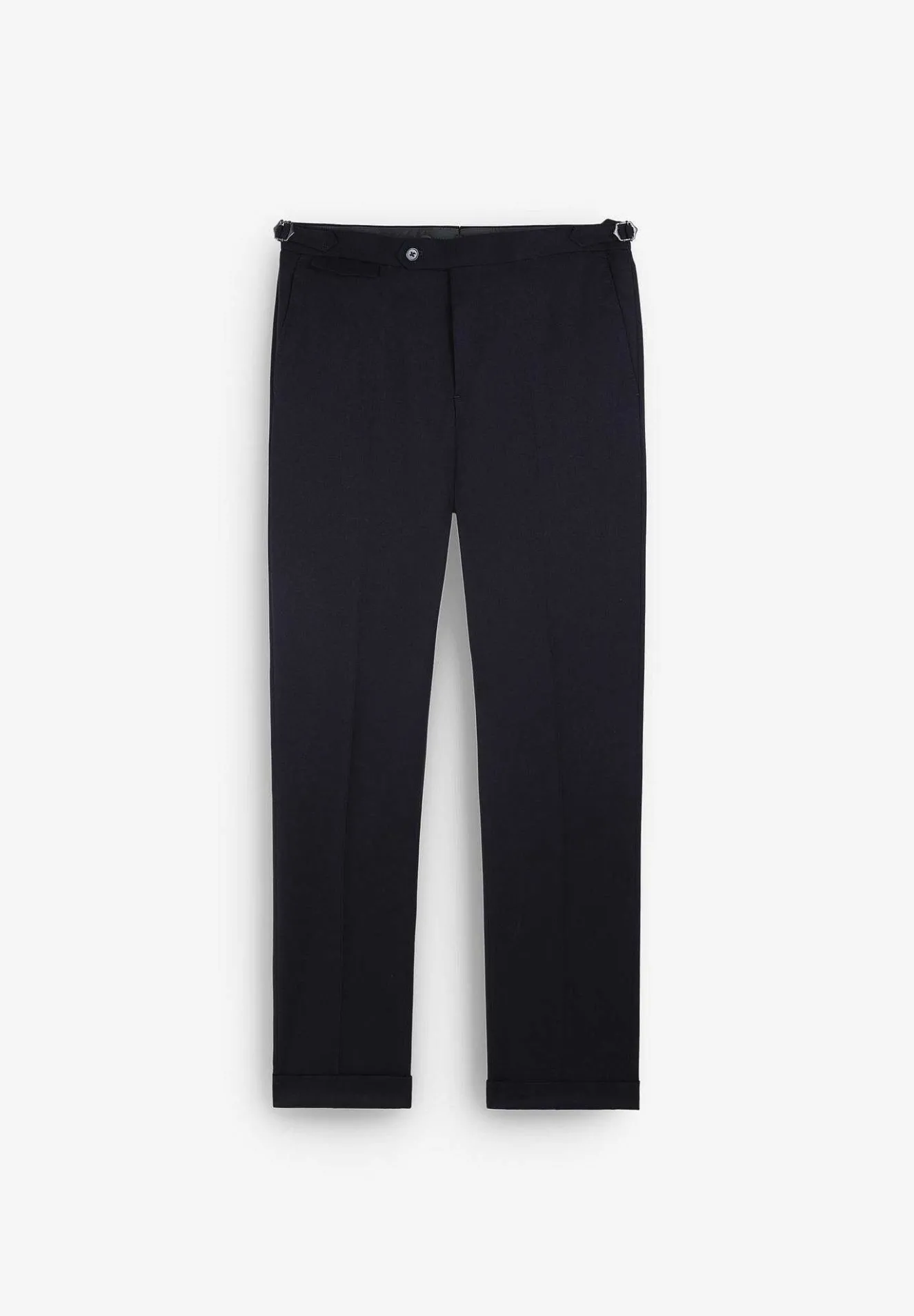 Scalpers Suits<Premium Navy Blue Wool Suit