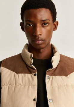 Scalpers Padded<Premium Padded Vest With Contrast Detail