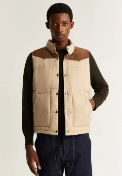 Scalpers Padded<Premium Padded Vest With Contrast Detail