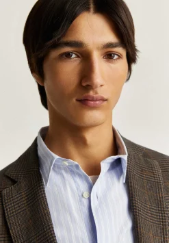 Scalpers American<Prince Of Wales Linen Blazer
