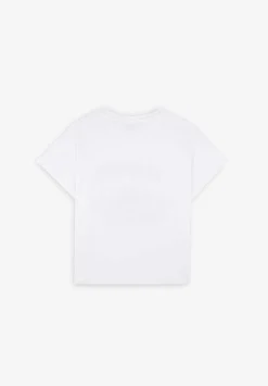 Scalpers T-Shirts And Tops<Print T-Shirt With Strass Detail