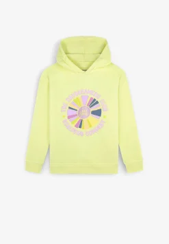 Scalpers Sweatshirts<Puff Print Details Hooded Sweatshirt