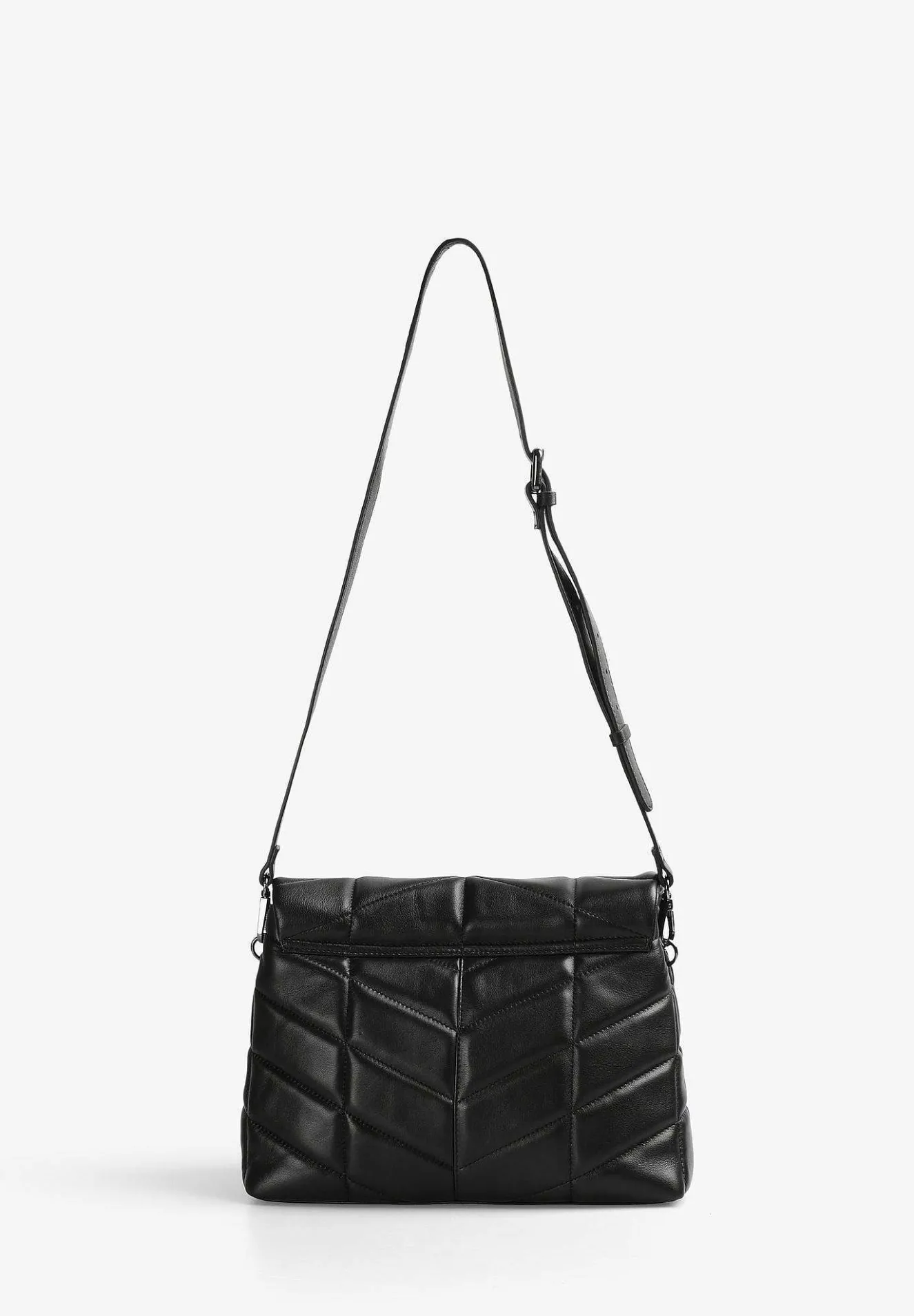 Scalpers Fur<Quilted Leather Shoulder Bag