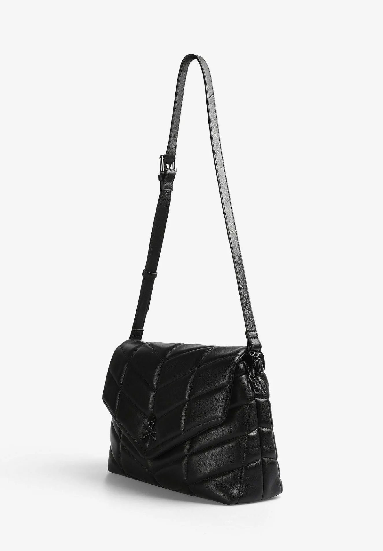 Scalpers Fur<Quilted Leather Shoulder Bag