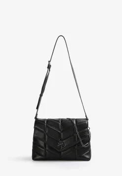 Scalpers Fur<Quilted Leather Shoulder Bag