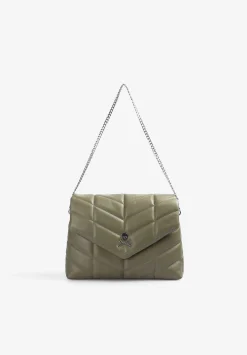 Scalpers Fur<Quilted Leather Shoulder Bag
