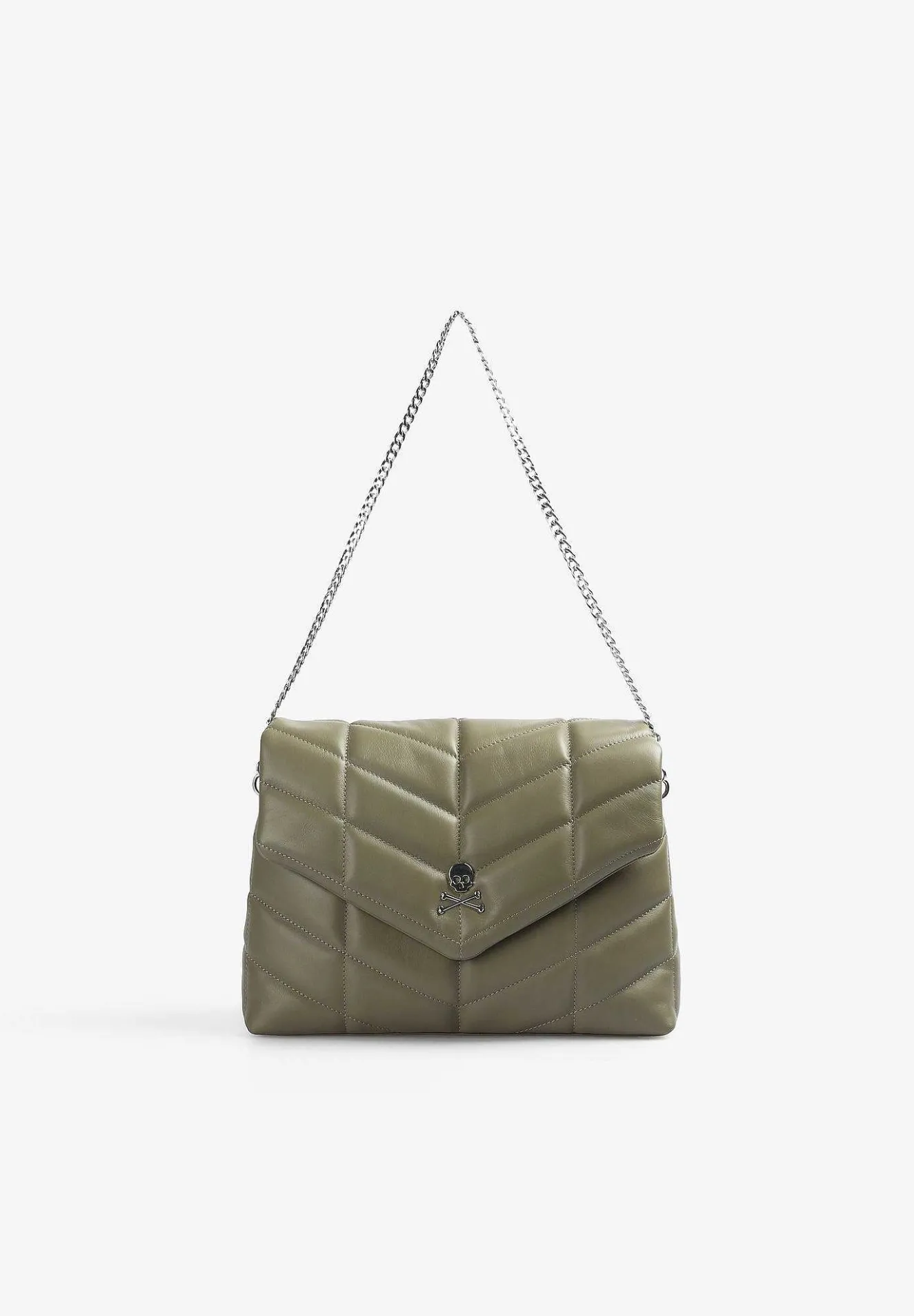 Scalpers Fur<Quilted Leather Shoulder Bag
