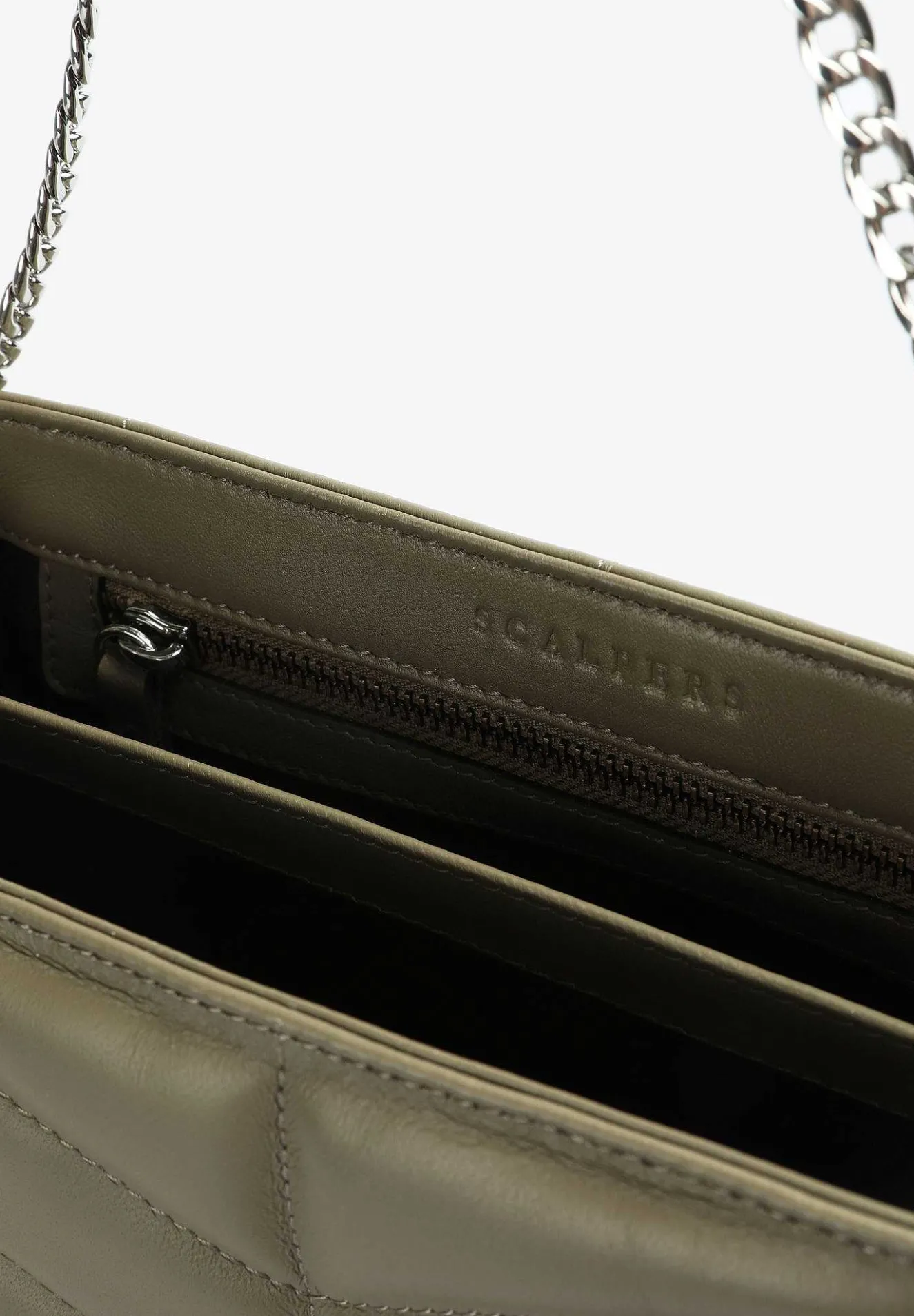 Scalpers Fur<Quilted Leather Shoulder Bag