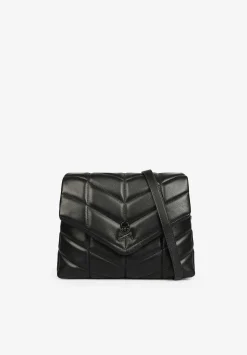 Scalpers Fur<Quilted Leather Shoulder Bag