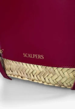 Scalpers Fur<Raffia Carrycot Bag