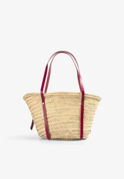 Scalpers Fur<Raffia Carrycot Bag