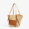 Scalpers Fur<Raffia Carrycot Bag