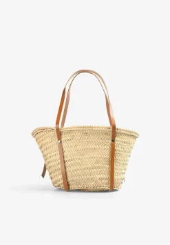 Scalpers Fur<Raffia Carrycot Bag