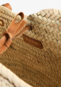 Scalpers Fur<Raffia Carrycot Bag