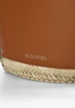 Scalpers Fur<Raffia Carrycot Bag