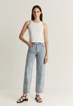 Scalpers Jeans<Relaxed Jeans With Sequin Detail