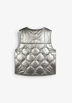 Scalpers Jackets And Trench<Round Neck Padded Vest
