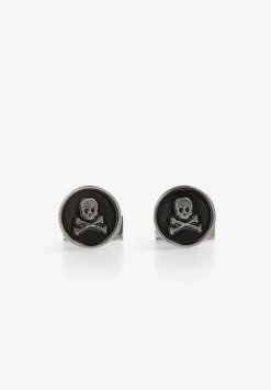 Scalpers Twins<Round Skull Cufflinks