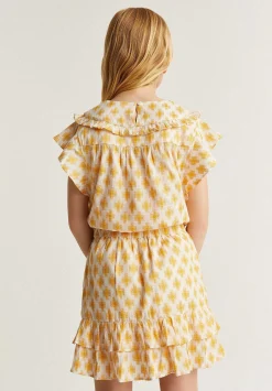 Scalpers Shirts<Ruffle Blouse In Canesu