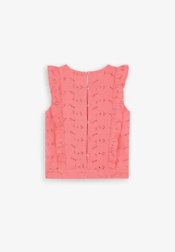 Scalpers Shirts<Ruffled Die-Cut Top