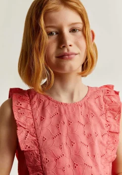 Scalpers Shirts<Ruffled Die-Cut Top