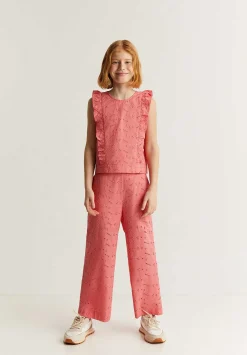 Scalpers Shirts<Ruffled Die-Cut Top