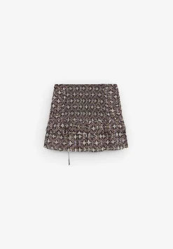 Scalpers Skirts<Ruffled Gathered Mini Skirt