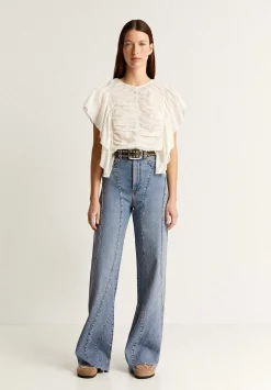 Scalpers T-Shirts And Tops<Ruffled Gathered Top