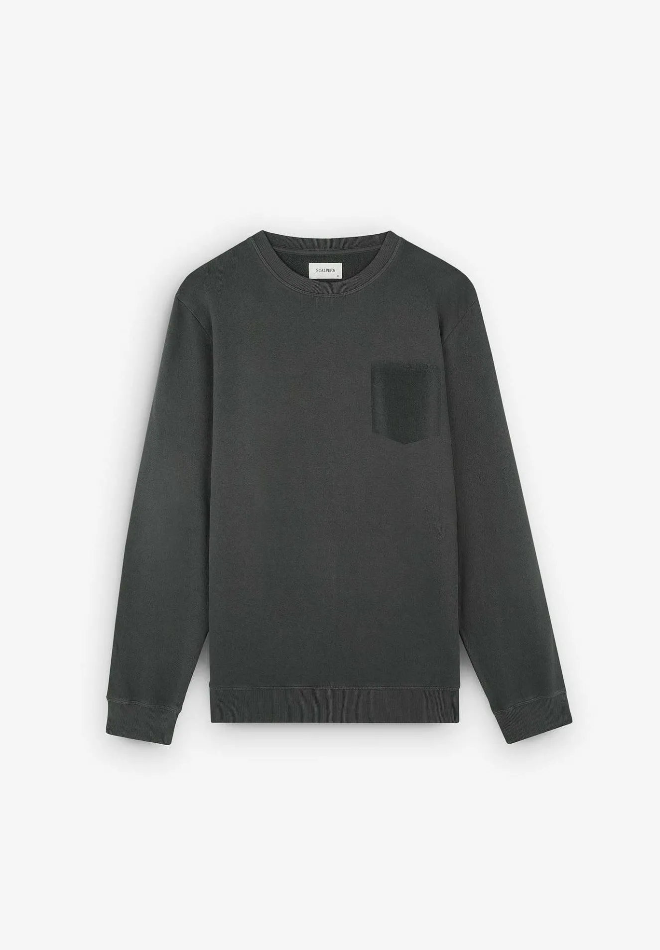 Scalpers Sweatshirts<Rustic Pocket Sweater