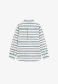 Scalpers Shirts<Rustic Striped Shirt