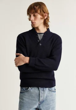 Scalpers Sweaters And Cardigans<Shawl Neck Sweater
