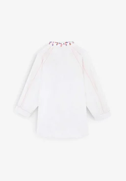 Scalpers Shirts<Shirt With Embroidered Detail And Square Design