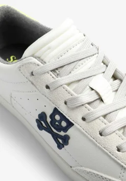 Scalpers Footwear<Side Skull Low Sneakers