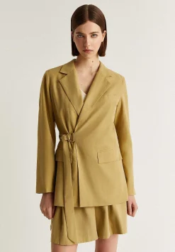 Scalpers Blazers And Vests<Side Zipper Blazer