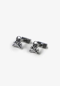 Scalpers Twins<Silver Skull Cufflinks