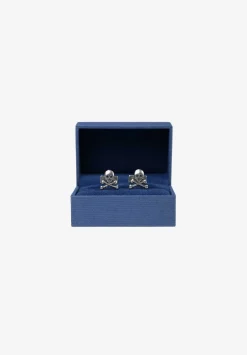 Scalpers Twins<Silver Skull Cufflinks