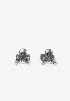 Scalpers Twins<Silver Skull Cufflinks