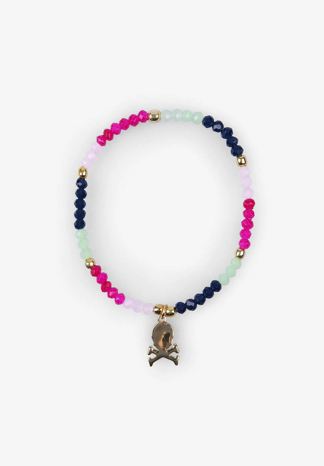 Scalpers Imitation Jewelry<Skull Beads Bracelet