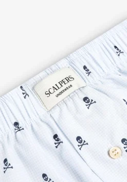 Scalpers Boxer<Skull Checked Underpants
