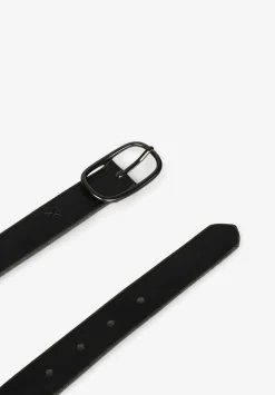 Scalpers Belts And Suspenders<Skull Leather Belt