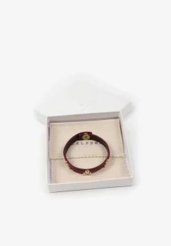 Scalpers Imitation Jewelry<Skull Leather Bracelet