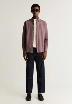 Scalpers Casual<Skull Neck Button Down Shirt