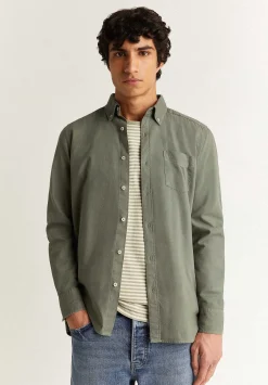 Scalpers Casual<Skull Neck Button Down Shirt